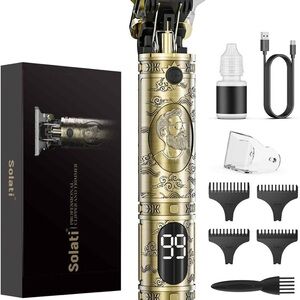 Solati Gold Hair Clipper Set